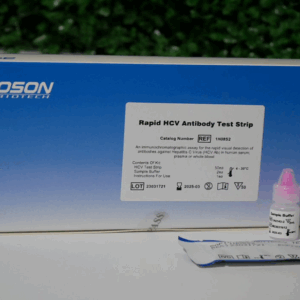 Kit Prueba rapida Hepatitis C  Caja 50 unidades ( HVC) tiras reactivas