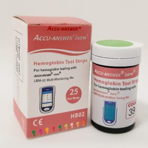 Tiras de hemoglobina 9 en 1