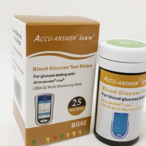 Tiras Glucosa en Sangre 9 en 1